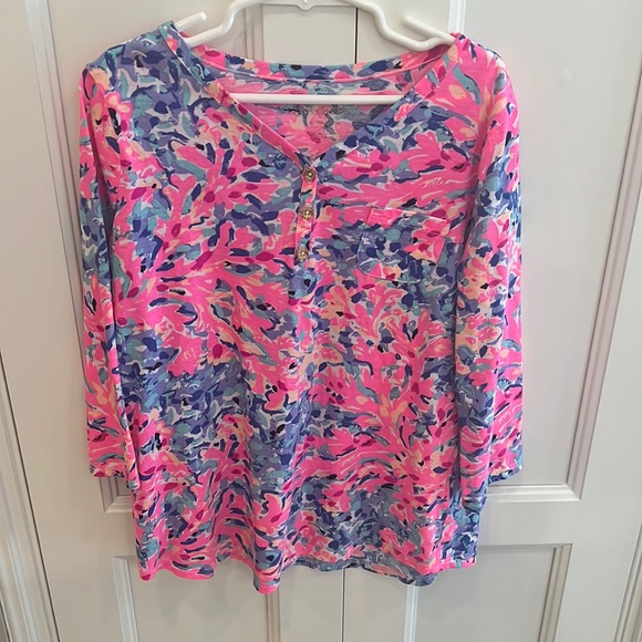 Lilly Pulitzer Girls Top, Size  8 - Picture 1 of 4